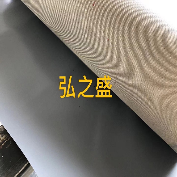 灰色硅膠防火布，硅玻鈦金布，風機軟連接布新出美圖來一波
